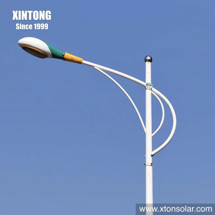 15meter Hlau Kav Txoj Kev Teeb Ncej Chaw Tsim Khoom