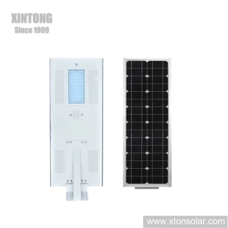 50W Integrated LED Street Light With Grade A Solar Panel