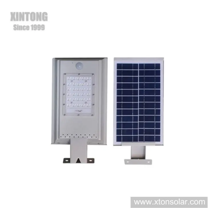 Integrated All In One Solar Lamp LED Teeb pom kev zoo