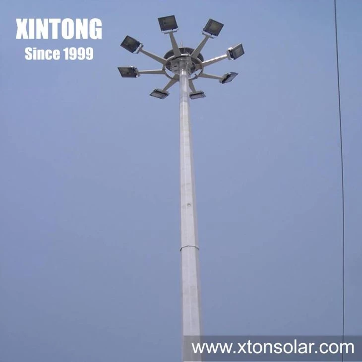 Lowering High Mast Pole Light